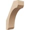 Ekena Millwork 3-inch W x 6-inch D x 10-inch H Legacy Rough Cedar Woodgrain TimberThane Knee Brace, Primed BRCUR03X06X10LECRCPR - alternate 1